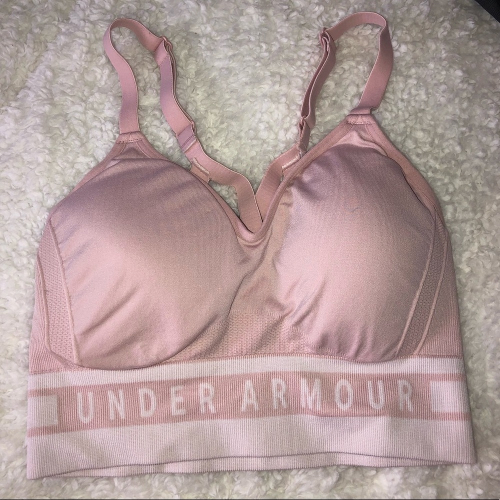 Under armour compression sports bra!